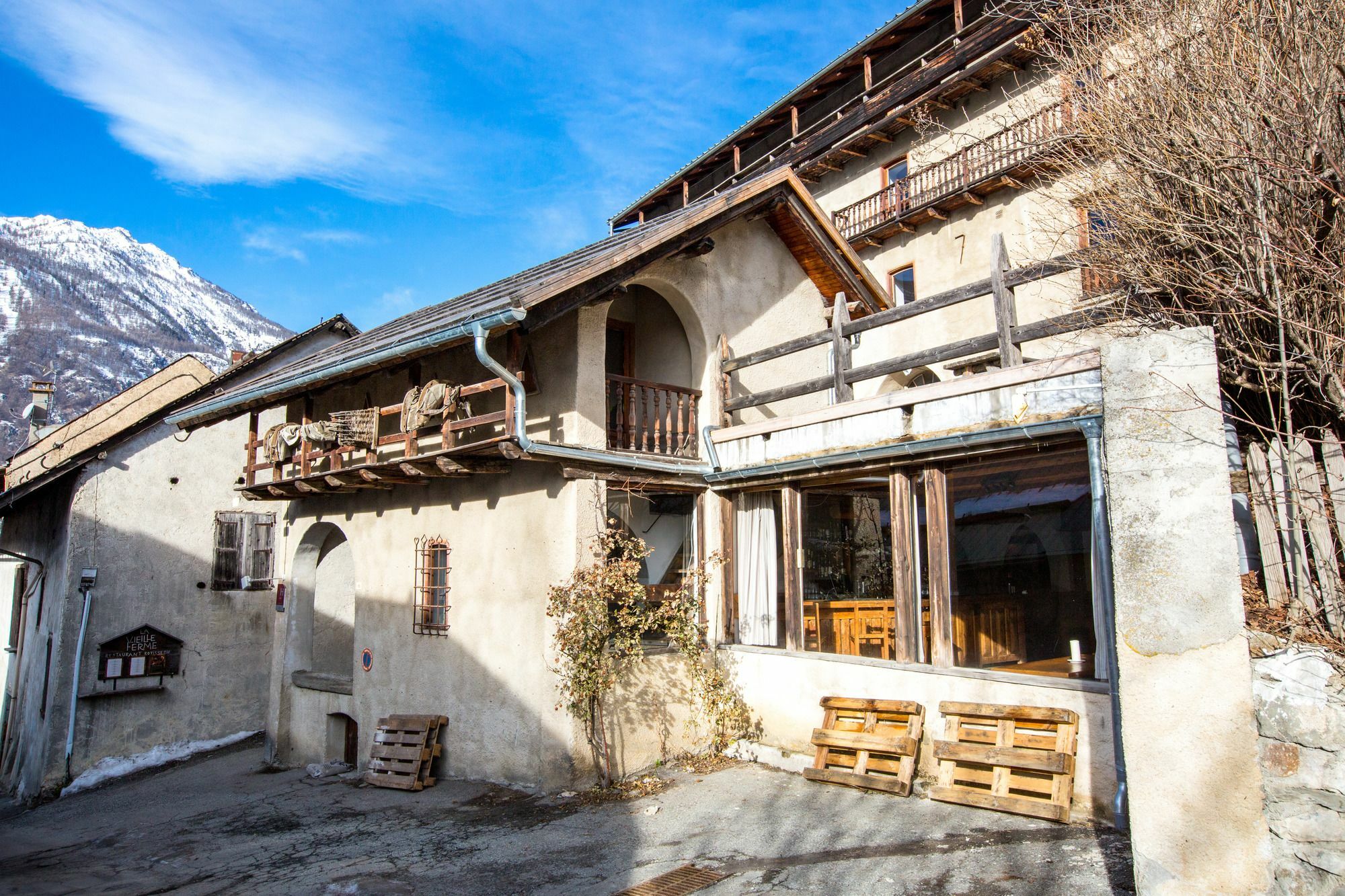 Langley Hotel La Vieille Ferme La Salle-les-Alpes Bagian luar foto